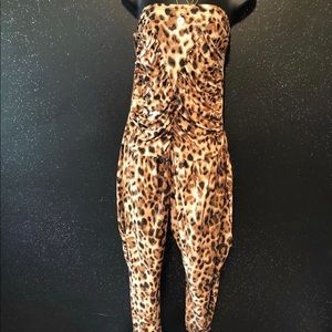Leopard print jumper